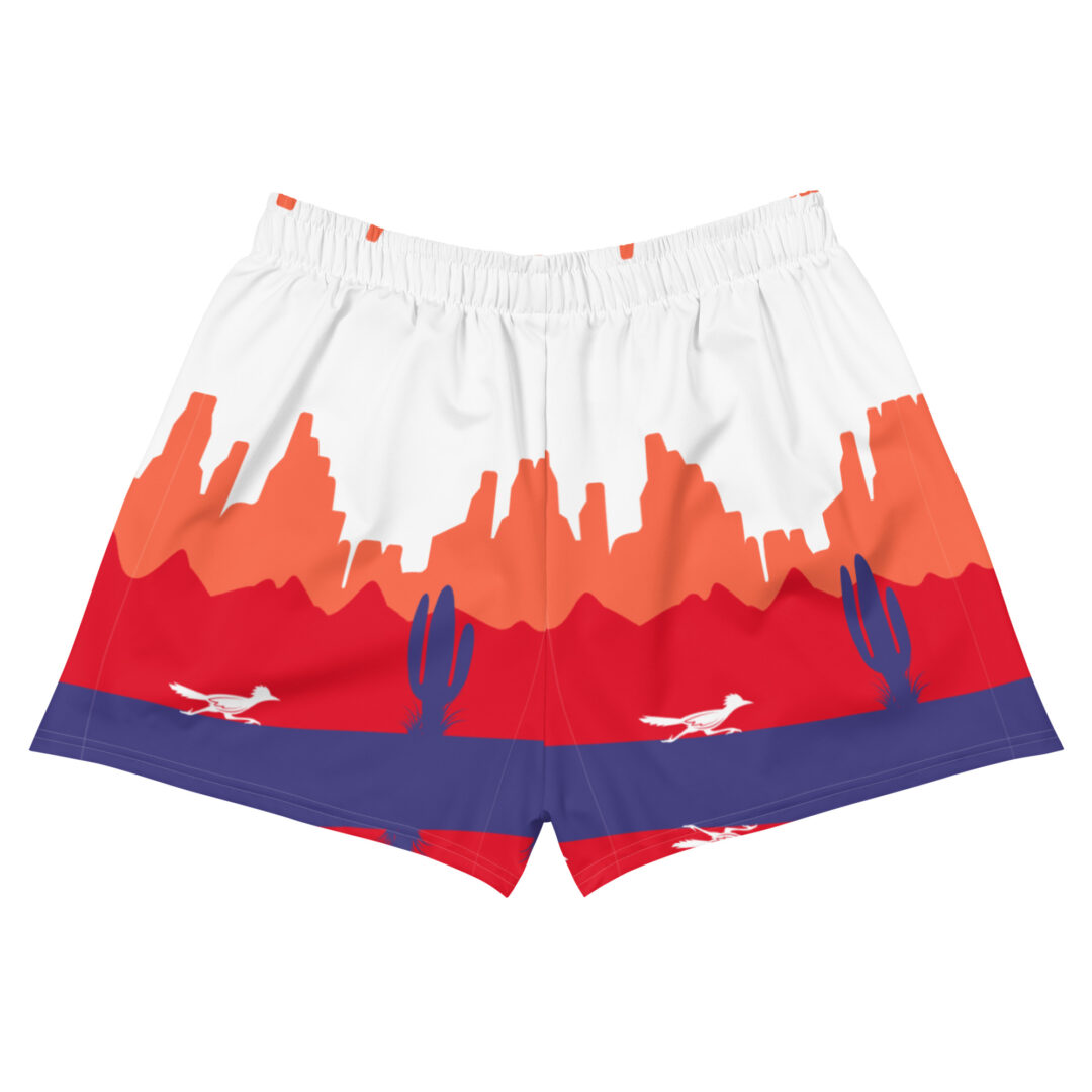 Team Usa All-Over Print Unisex Athletic Shorts with Pockets - Image 9