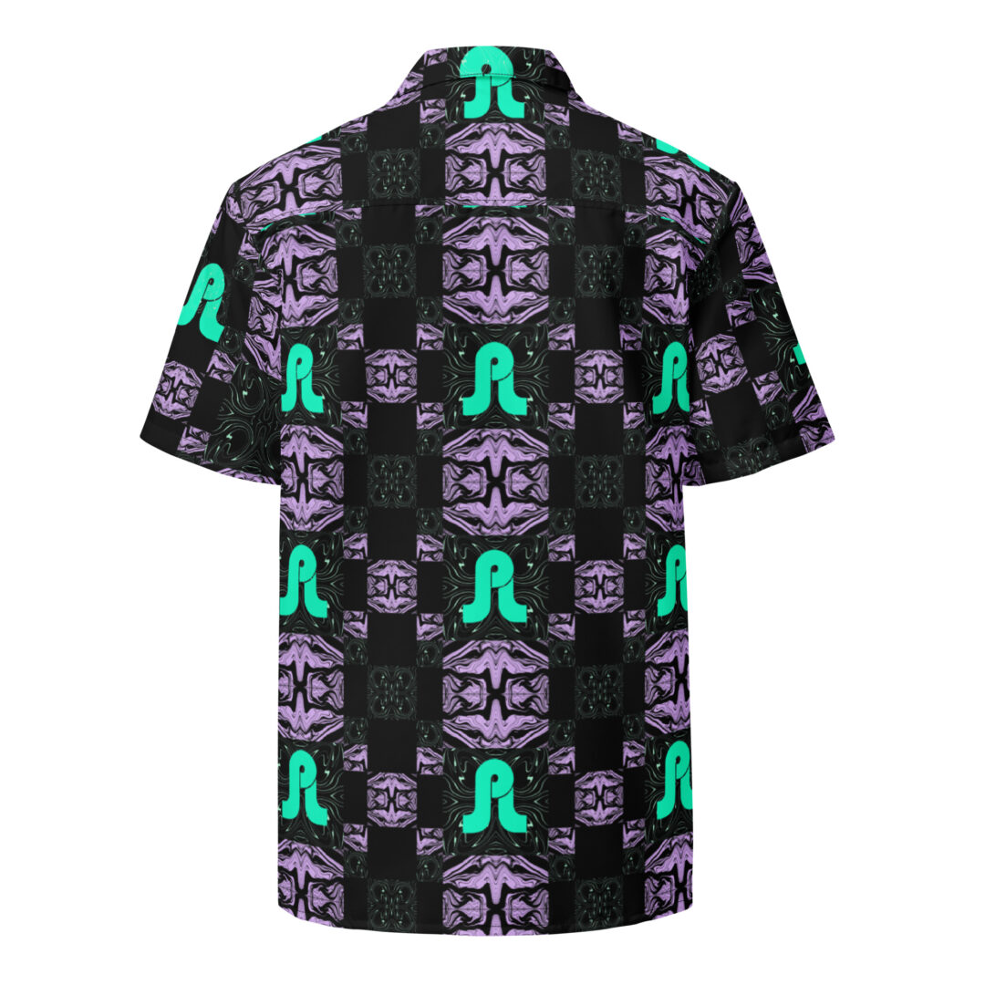 Relaxed Fit and Vibes Pretty Lights Galaxy Kalediscope Trippy Button Up Shirt Unisex Up To 6XL Premium Quality Festival Outfit - Image 13