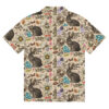 Death in The Desert Floral Skull Esoteric Print Hawaiian Shirt - Image 10
