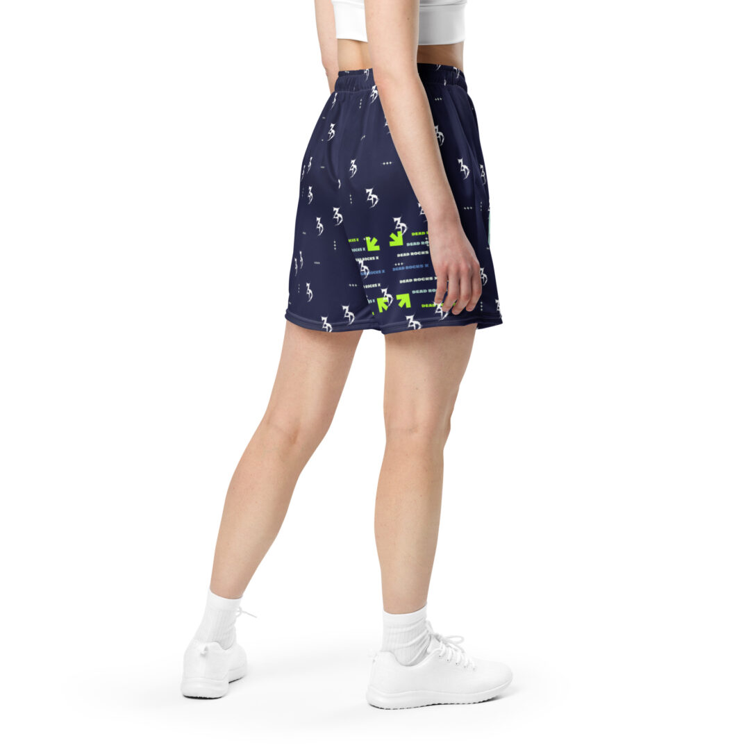 Zeds Dead Hearts On Fire | Custom Athletic Shorts Premium Quality With Pockets EDM Camping Concert - Image 9