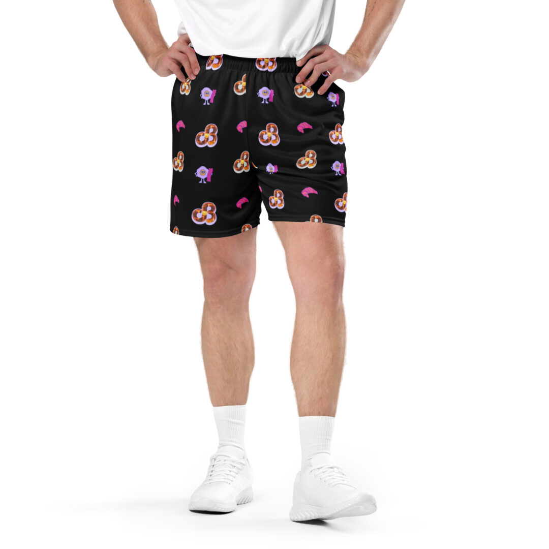 Daily Bread Breakfeast Bed Edm Festival Rave Summer Athletic Shorts Lightweight Customt Dj Merch Stylish Unisex Up to 6XL - Image 3