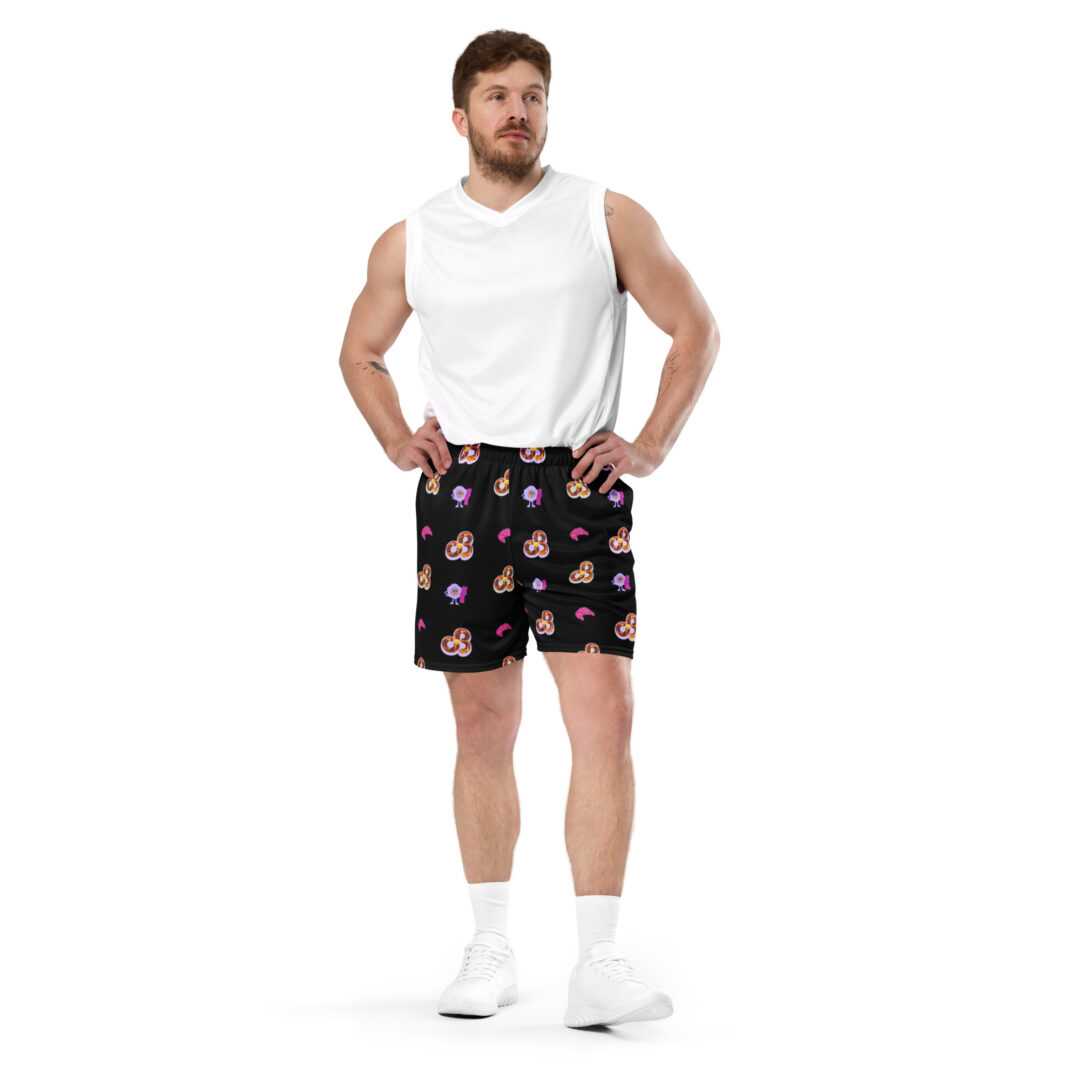 Daily Bread Breakfeast Bed Edm Festival Rave Summer Athletic Shorts Lightweight Customt Dj Merch Stylish Unisex Up to 6XL - Image 9