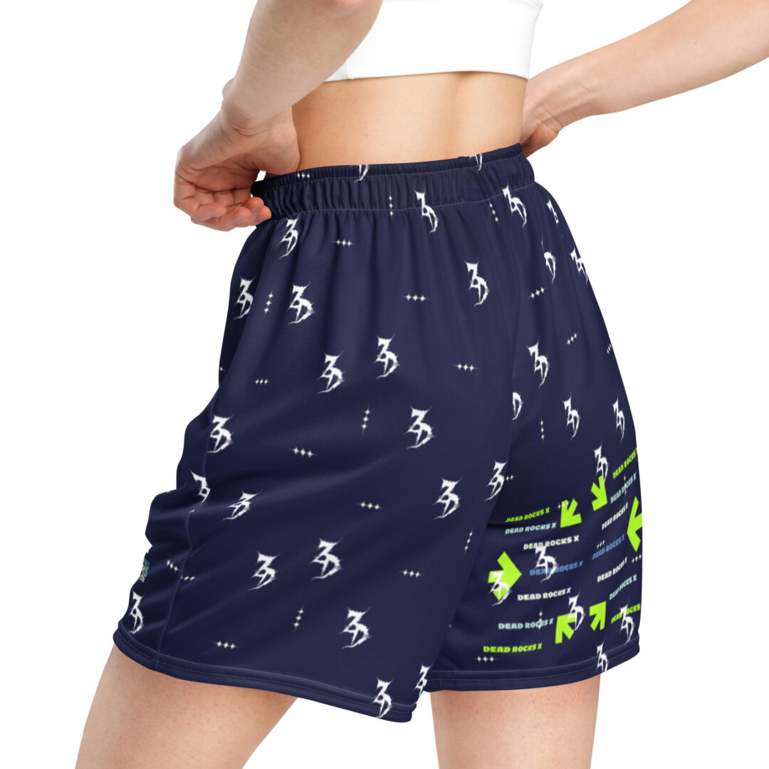 Zeds Dead Hearts On Fire | Custom Athletic Shorts Premium Quality With Pockets EDM Camping Concert - Image 6