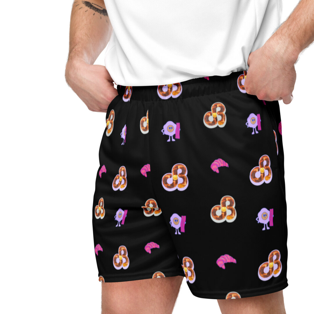 Daily Bread Breakfeast Bed Edm Festival Rave Summer Athletic Shorts Lightweight Customt Dj Merch Stylish Unisex Up to 6XL - Image 4