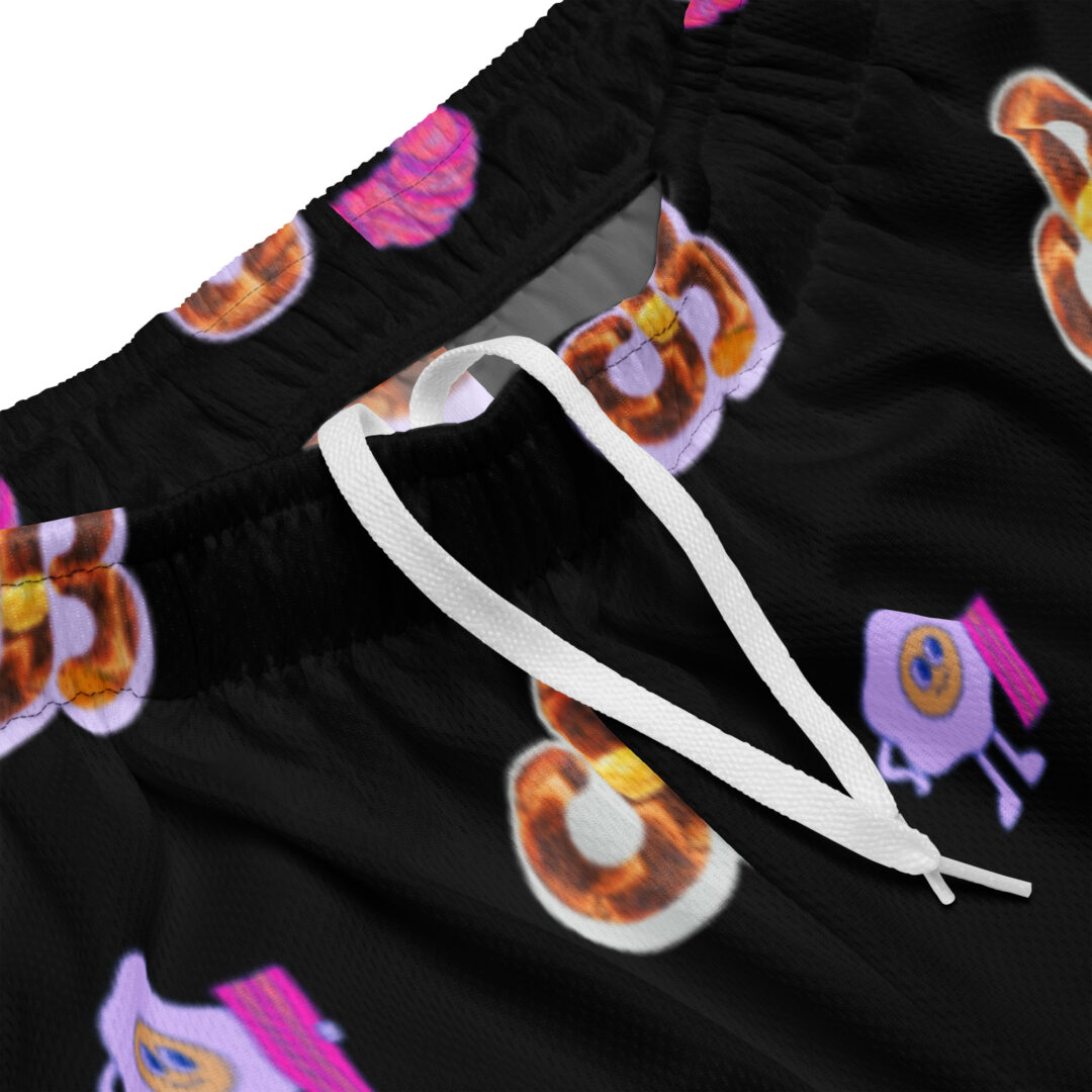 Daily Bread Breakfeast Bed Edm Festival Rave Summer Athletic Shorts Lightweight Customt Dj Merch Stylish Unisex Up to 6XL - Image 8