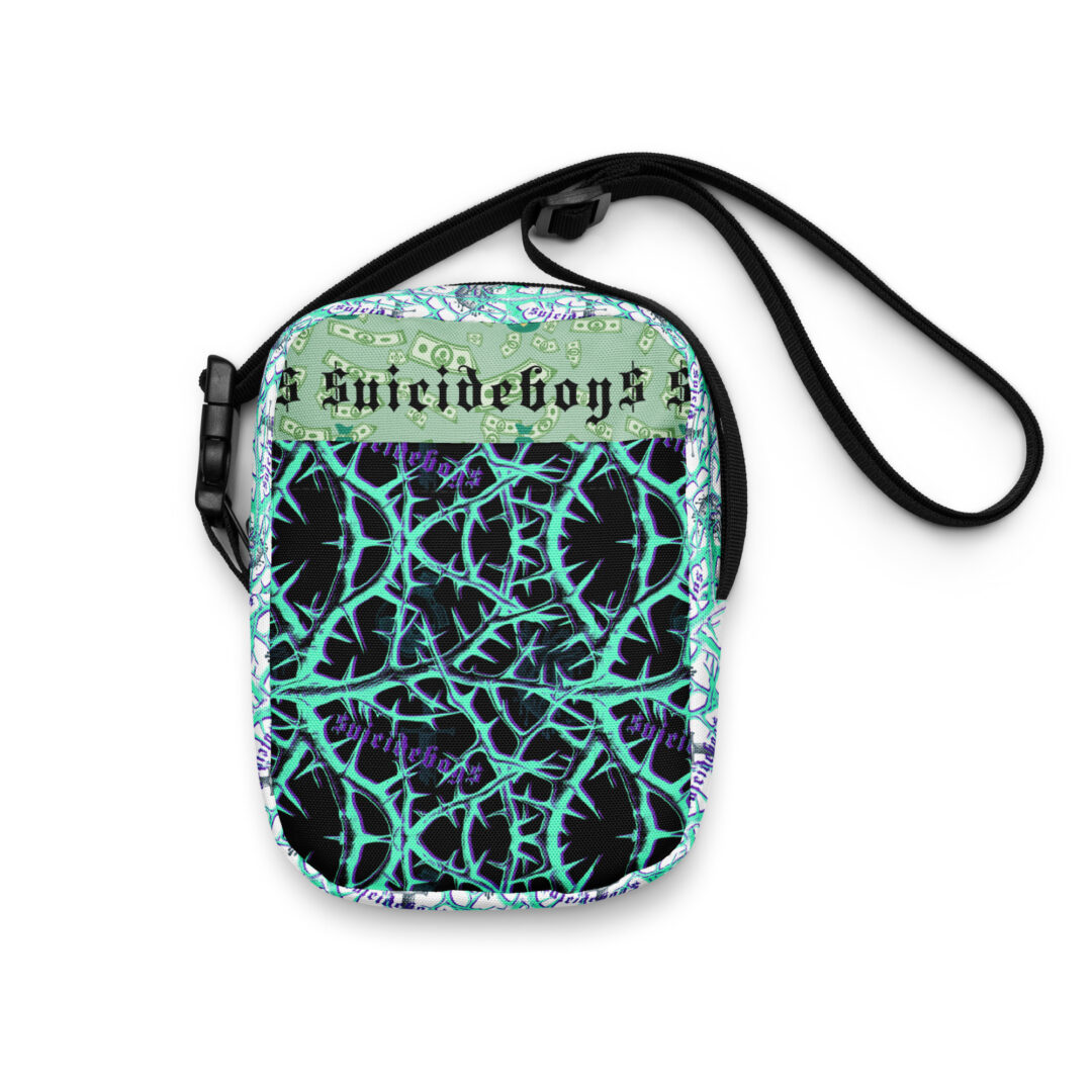 Suicide Boys Thorns Trippy Electric Utility crossbody bag | Cross body strap pouch - Image 14