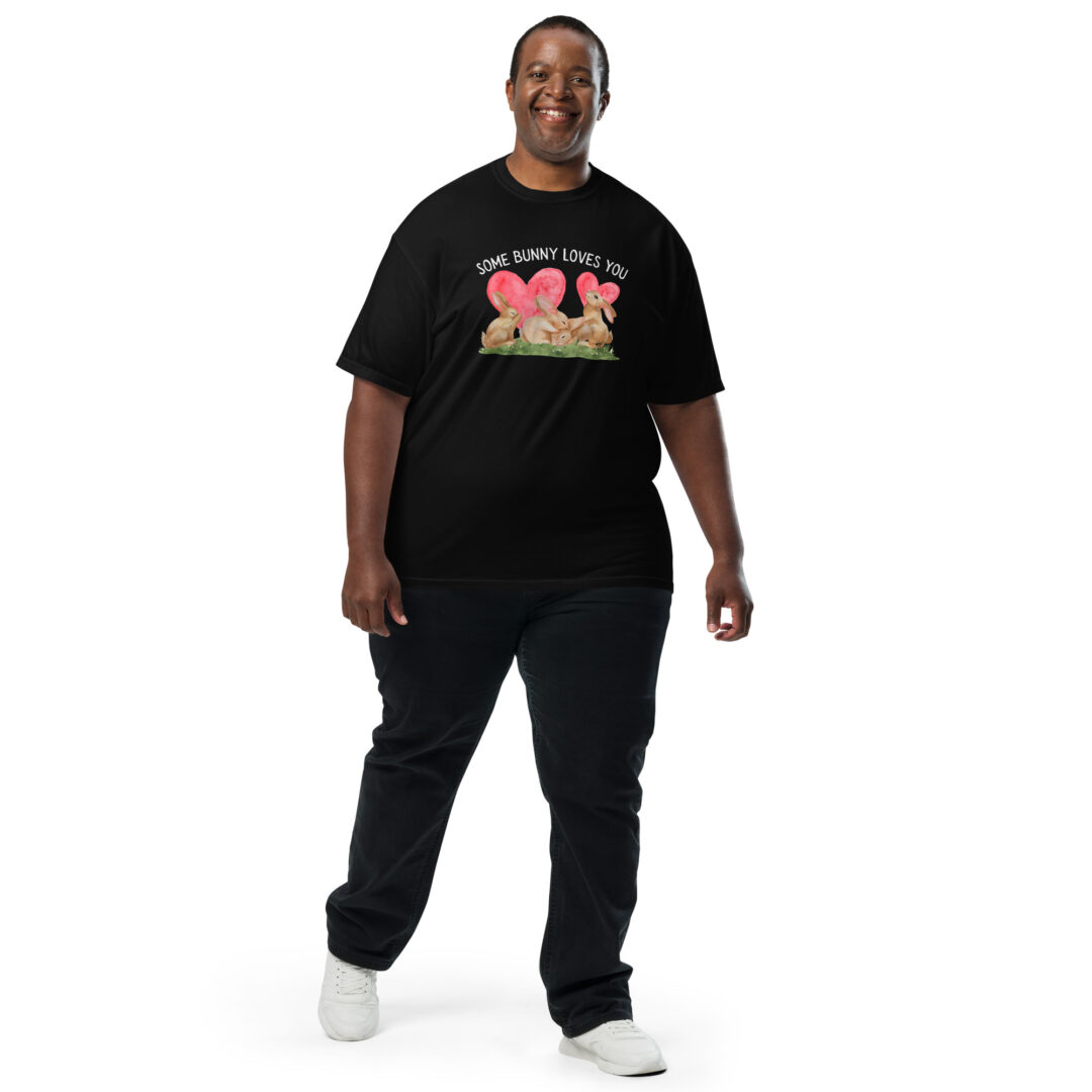 Some Bunny Loves You Cute Comfort Colors Shirt Unisex Cottage Core Summer Top Graphic Tee Funny Animal Print - Image 3