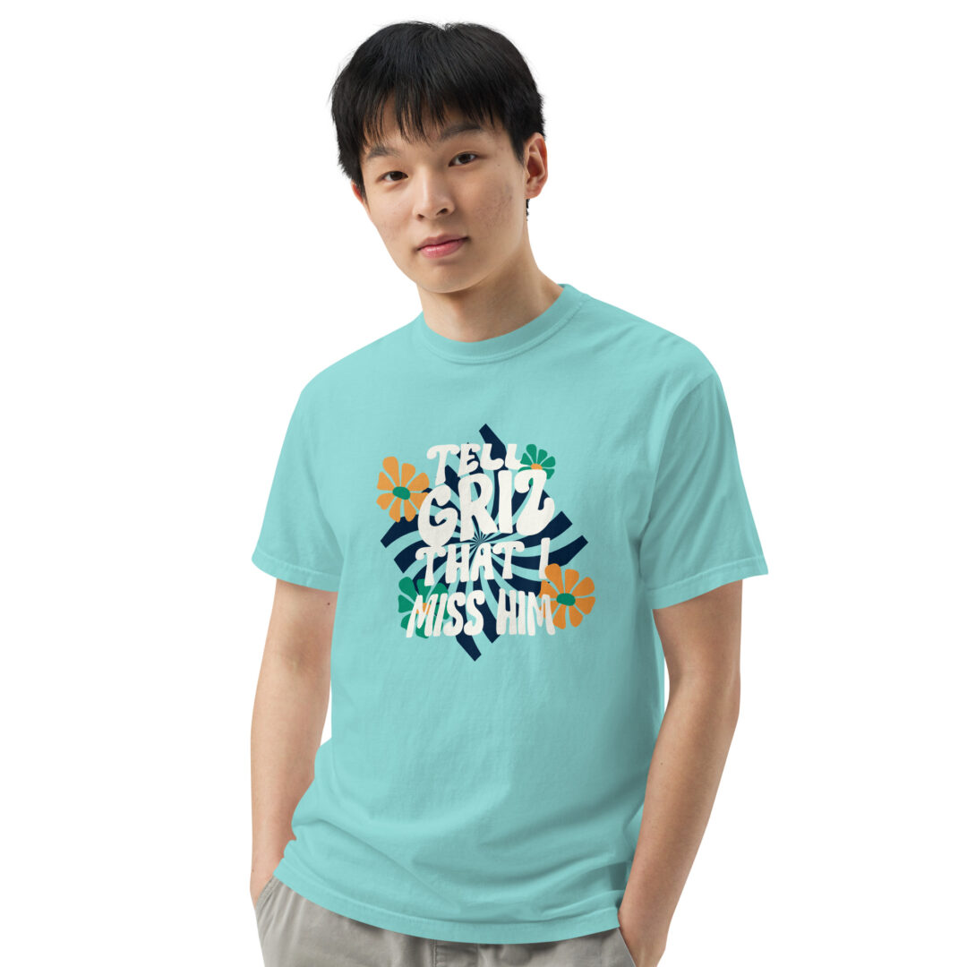 Tell Griz That I Miss Him | Comfort Colors Premium Quality DJ EDM Merch TShirt - Image 14