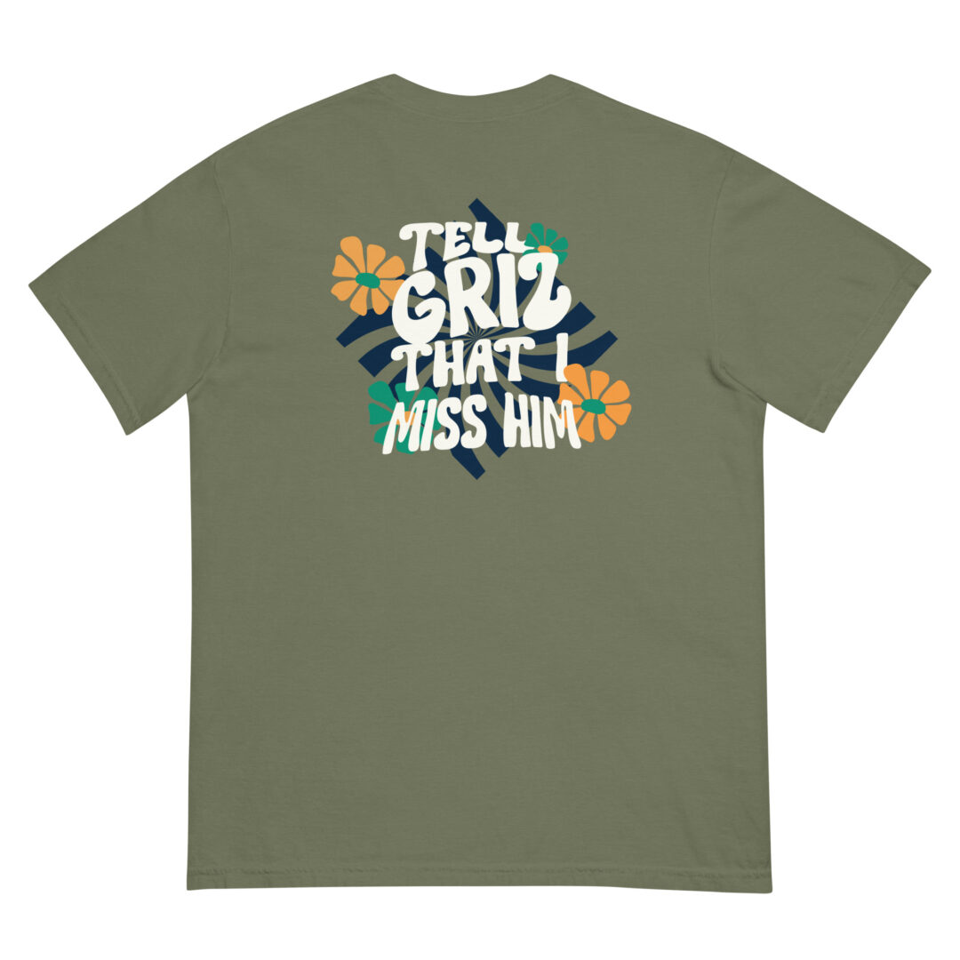 Tell Griz That I Miss Him | Comfort Colors Premium Quality DJ EDM Merch TShirt - Image 20