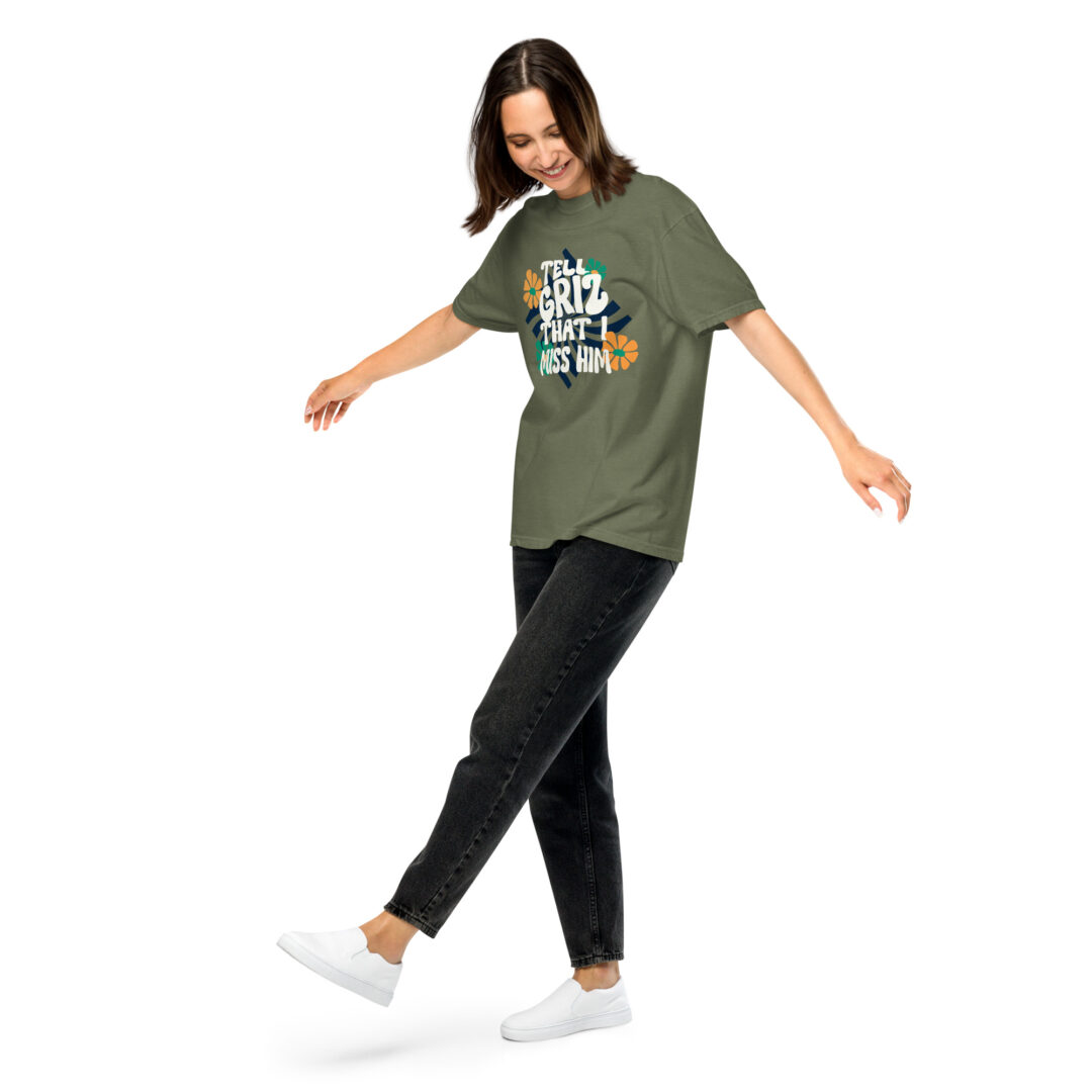Tell Griz That I Miss Him | Comfort Colors Premium Quality DJ EDM Merch TShirt - Image 5