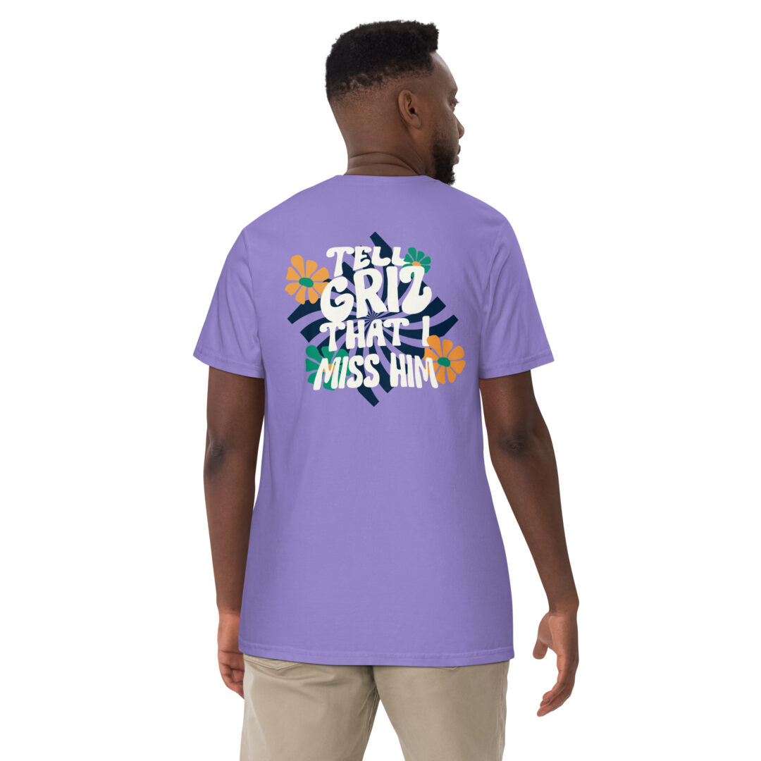 Tell Griz That I Miss Him | Comfort Colors Premium Quality DJ EDM Merch TShirt - Image 9