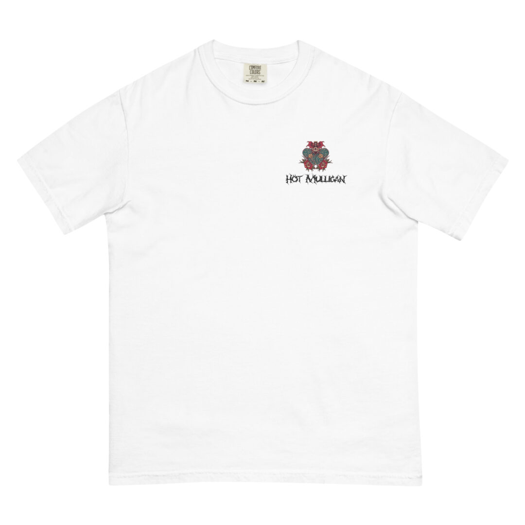 Hot Mulligan Broken Heart Skateboar Unisex garment-dyed heavyweight t-shirt Custom Emboridery - Image 6
