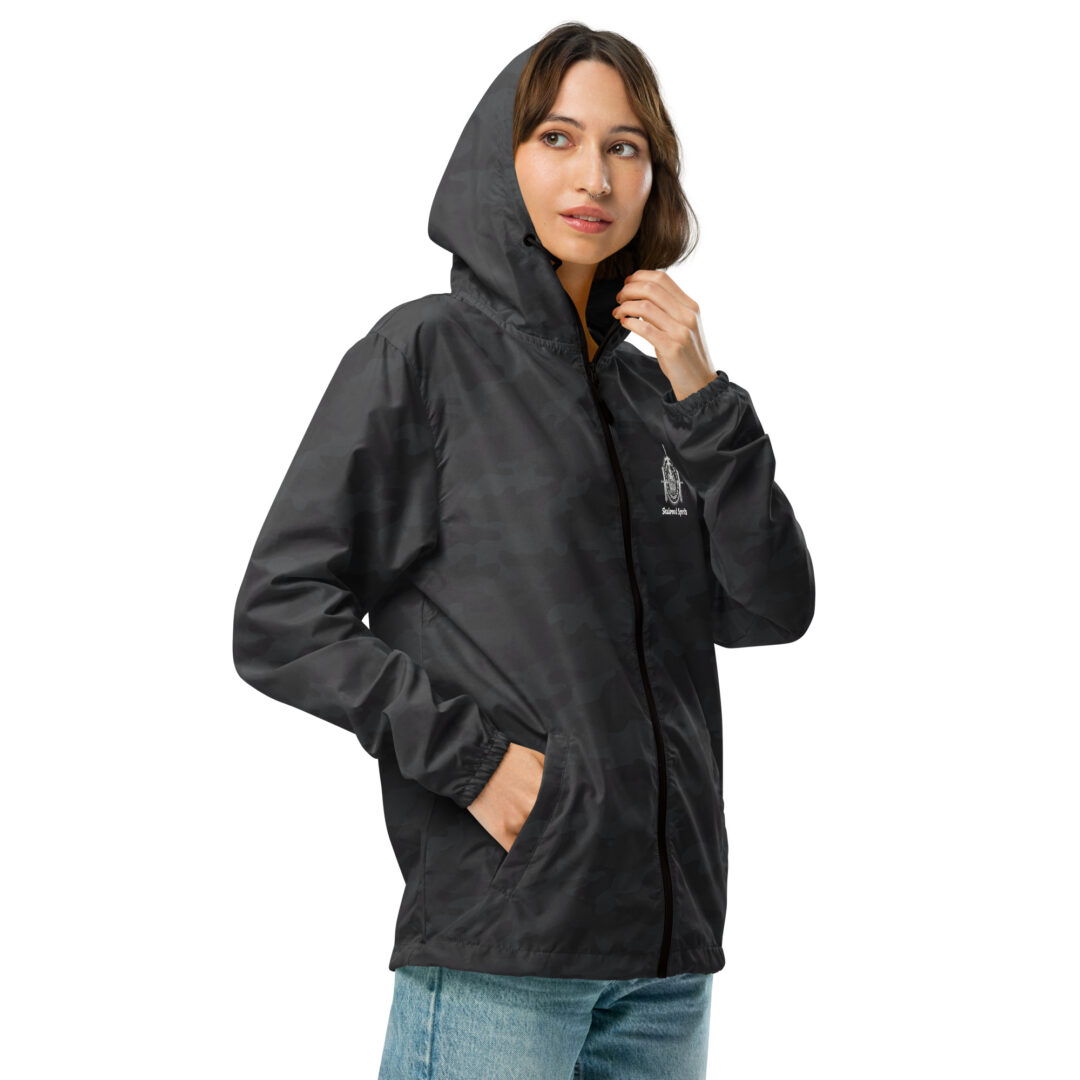 PCH California HWY 1 Hardcore Kangaroo Pouch Shadowed Spirits Skater Alt Goth Vibes Rain Jacket - Image 8