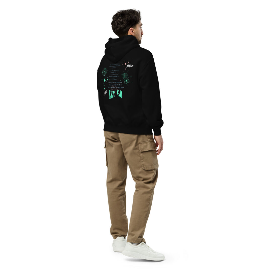 Griz Know Time Like The Present Oversized Hoodie | Maximum Comfort Lyrical Graphic Sweater - Image 11