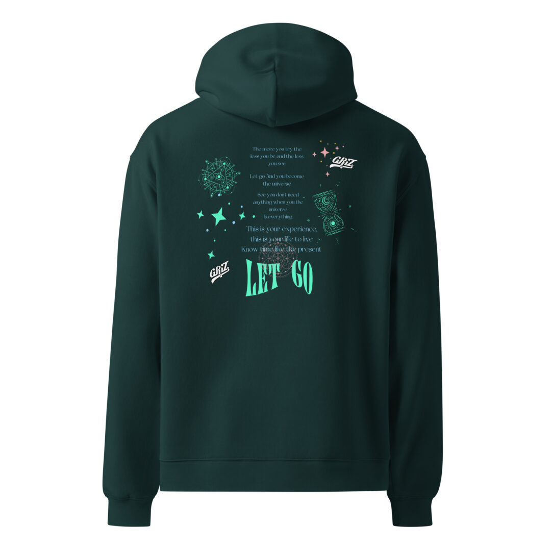 Griz Know Time Like The Present Oversized Hoodie | Maximum Comfort Lyrical Graphic Sweater - Image 7