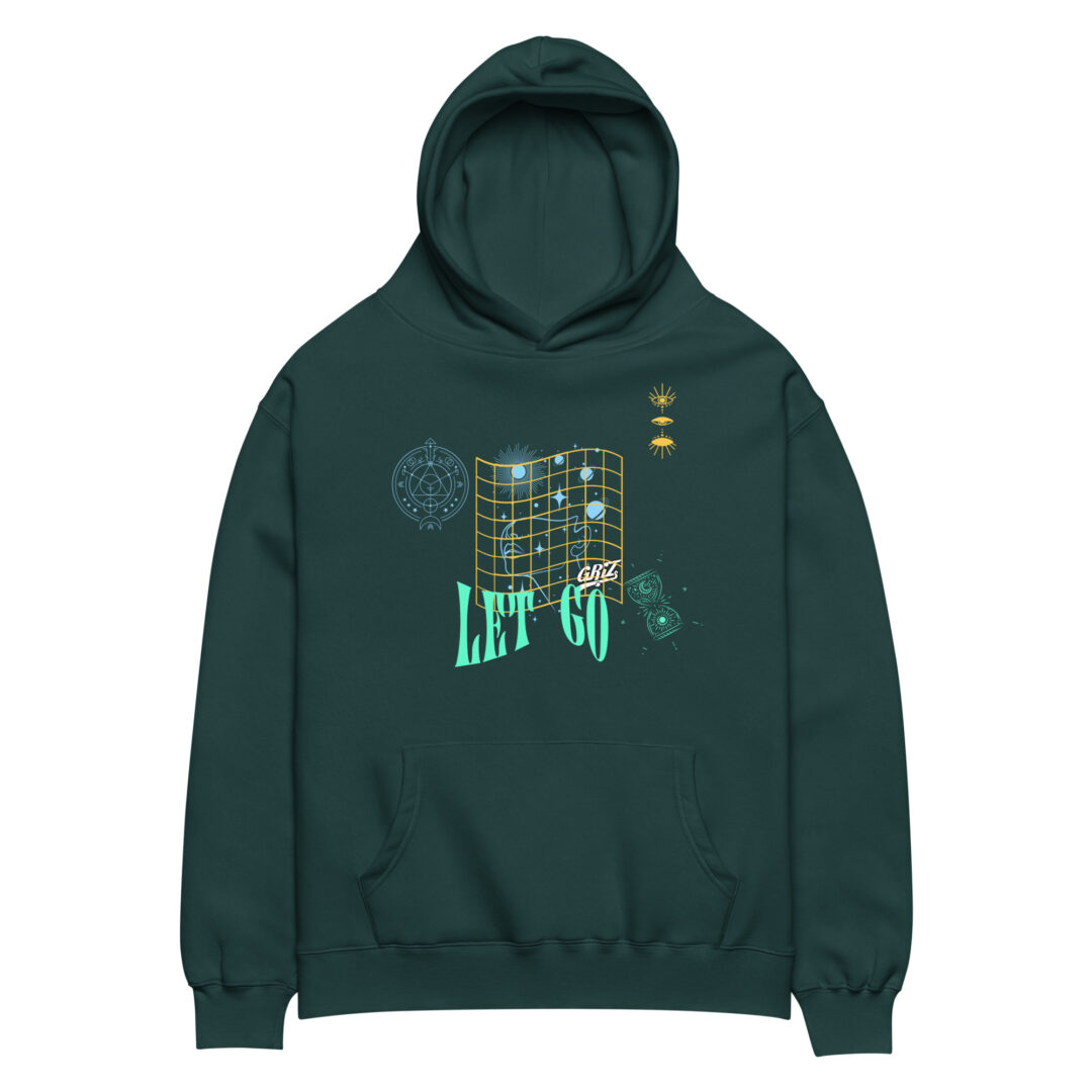 Griz Know Time Like The Present Oversized Hoodie | Maximum Comfort Lyrical Graphic Sweater - Image 13