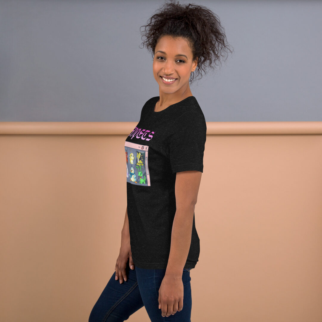 Neopets Black Unisex Tshirt Throwback Y2K retro aesthetic - Image 10