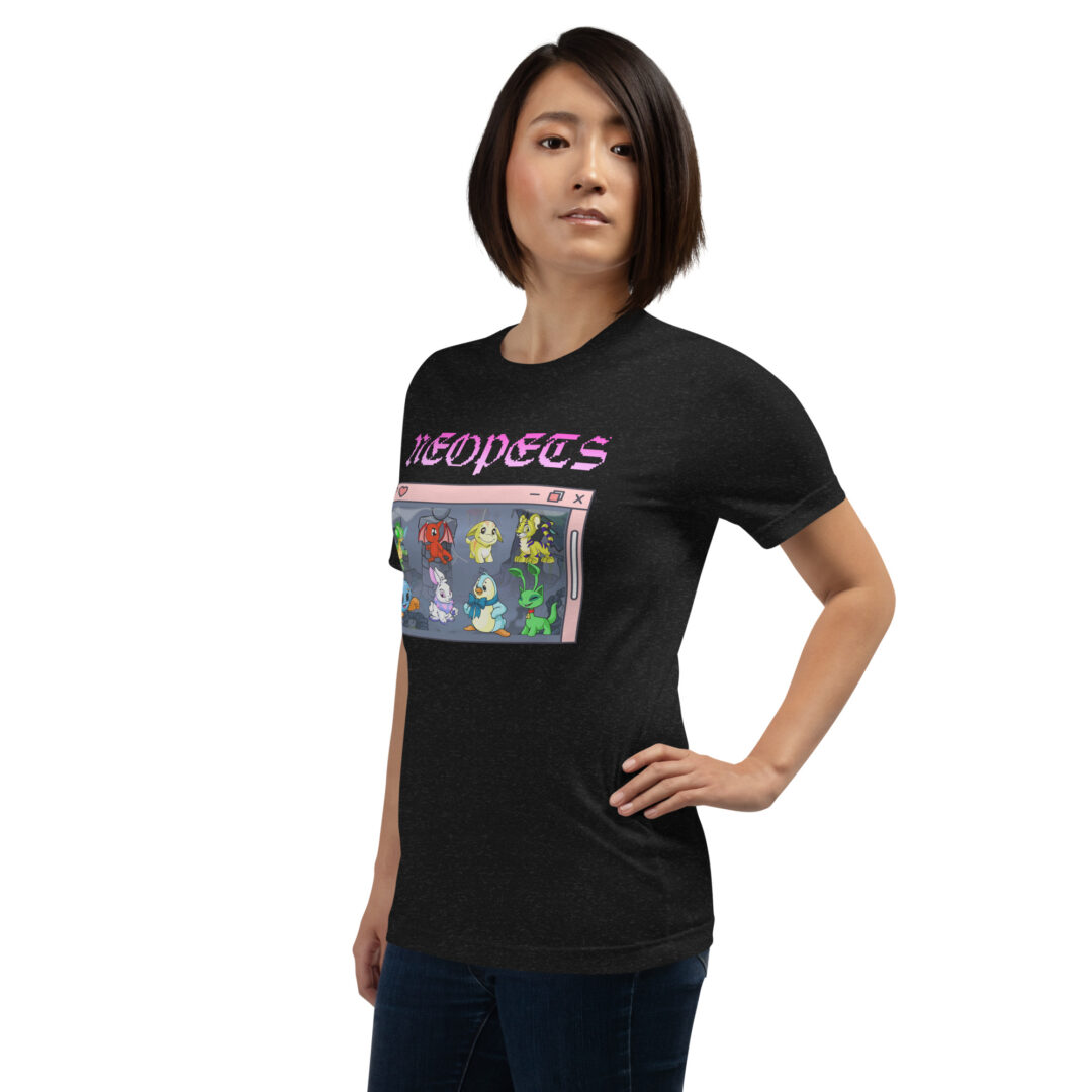 Neopets Black Unisex Tshirt Throwback Y2K retro aesthetic - Image 9