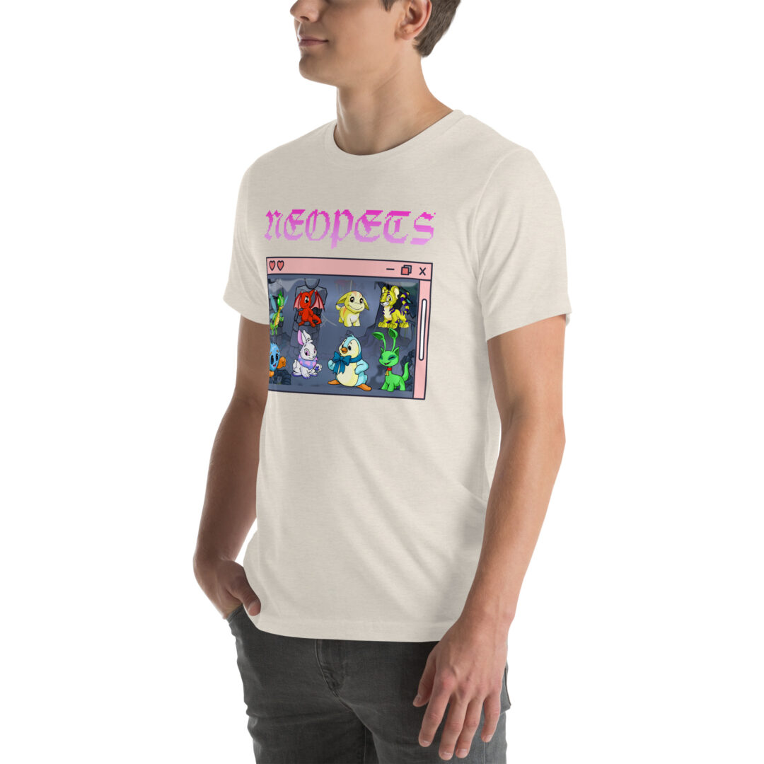 Neopets Black Unisex Tshirt Throwback Y2K retro aesthetic - Image 14