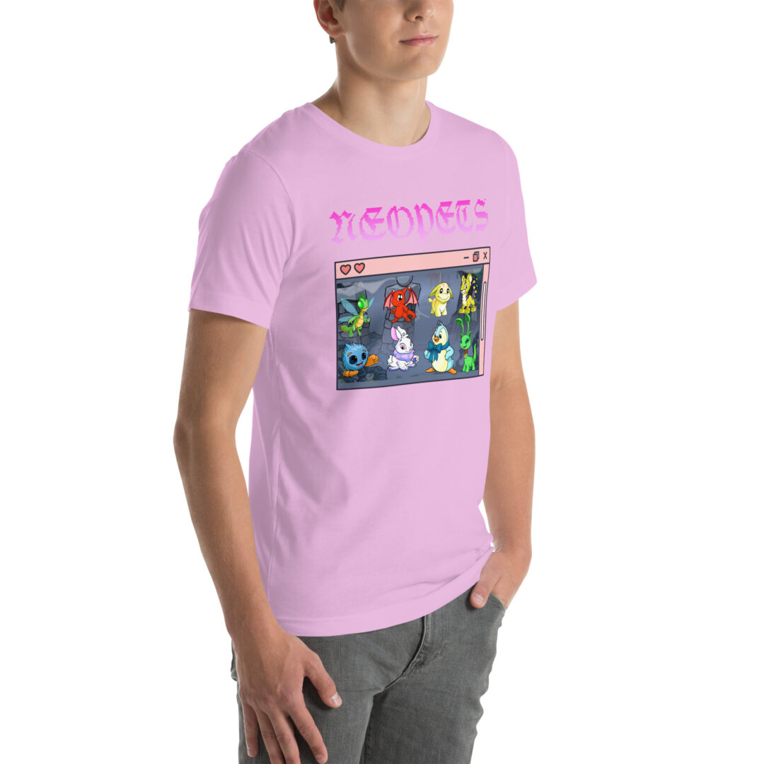 Neopets Black Unisex Tshirt Throwback Y2K retro aesthetic - Image 11