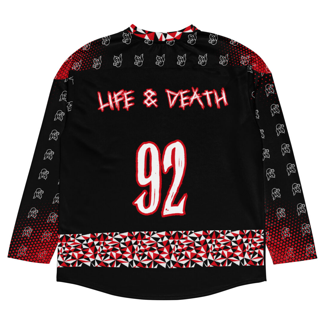 Rezz Custom EDM Hockey Jersey | Life & Death Esoteric Rave Fashion | Pick your name and number - Image 8