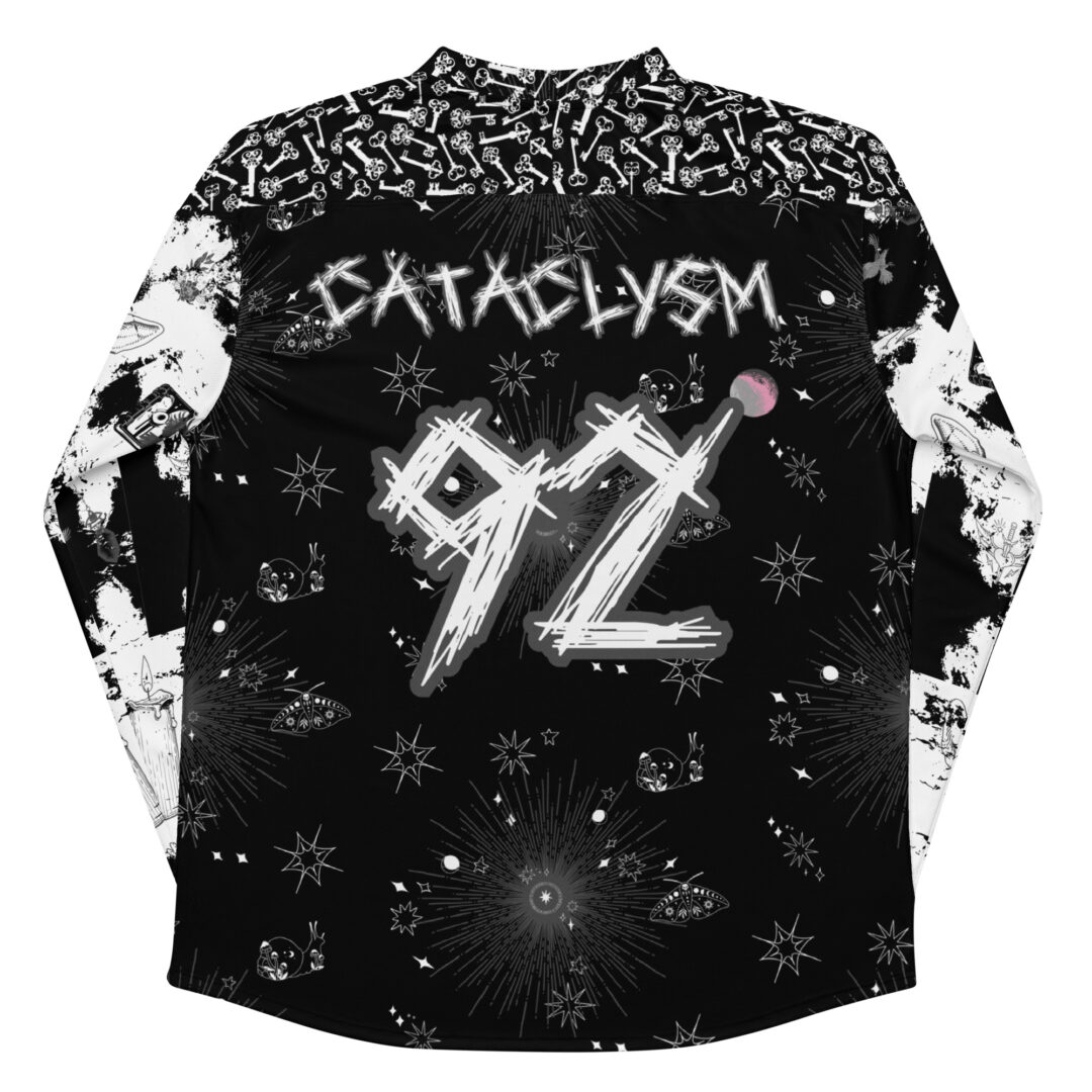 Austeria Cataclysm Haunted Hockey Jersey | Custom Rave Jersey Name and Number | Alt EDM - Image 18