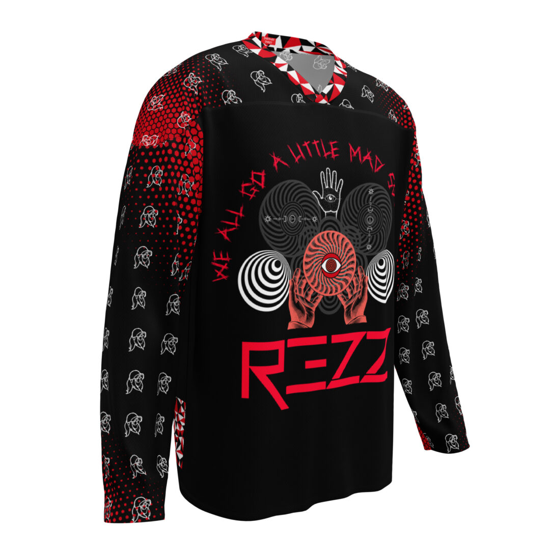 Rezz Custom EDM Hockey Jersey | Life & Death Esoteric Rave Fashion | Pick your name and number - Image 3