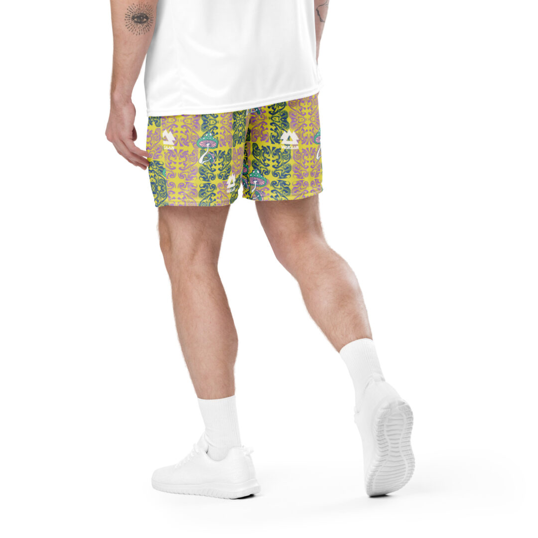Wakaan Mandala Patch Work Shorts | Premium unisex with pockets up to 6XL - Image 10