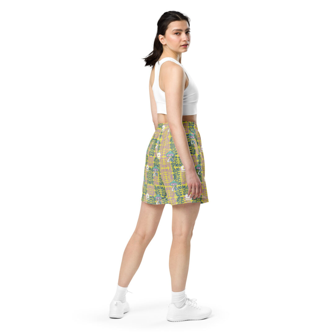 Wakaan Mandala Patch Work Shorts | Premium unisex with pockets up to 6XL - Image 14