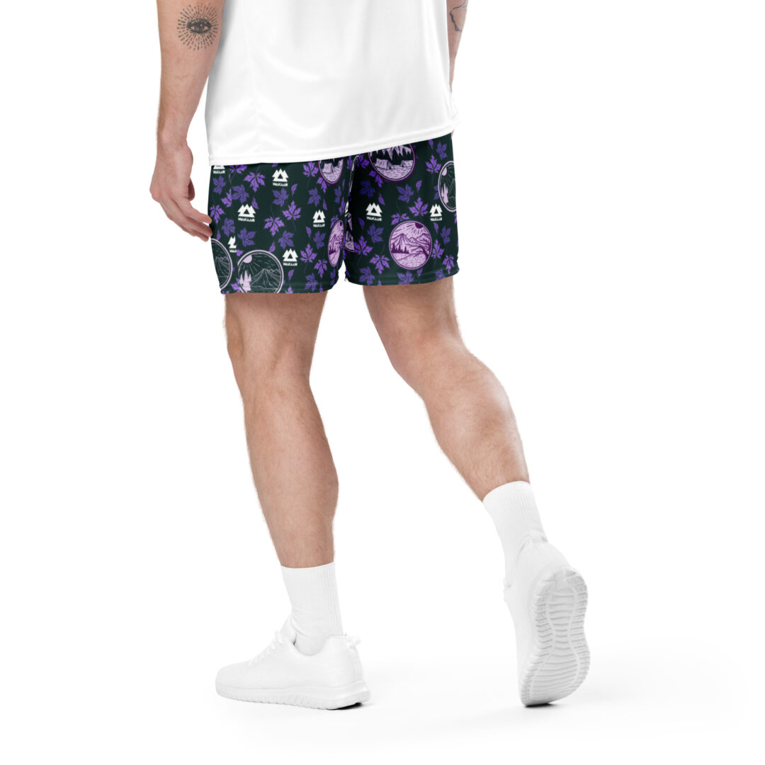 Wakaan Music Festival Mulberry Mountain Purple Camping Shorts | All day comfort with pockets - Image 10
