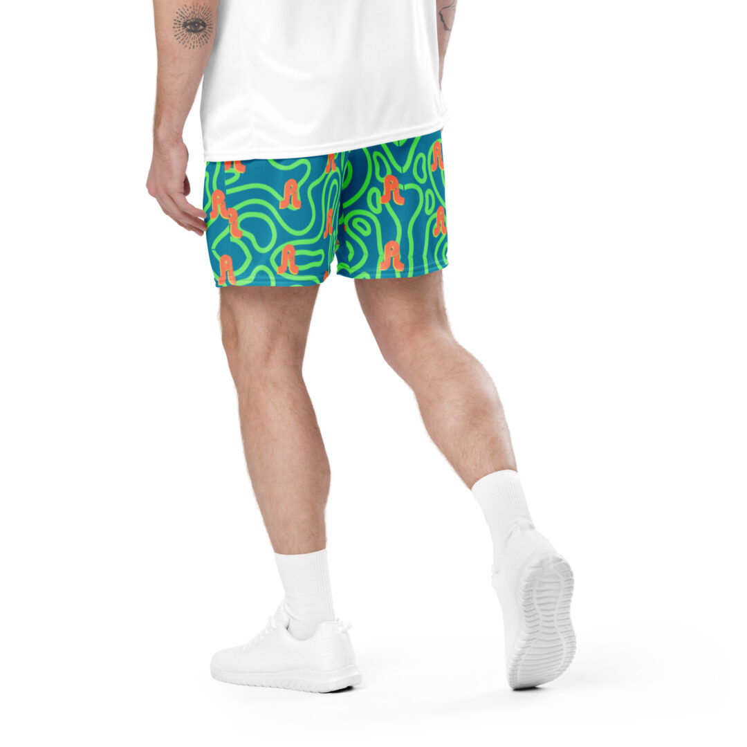 Pretty Lights Trippy Psychedelic Gym Shorts | All Day Comfort Short with Pockets - Image 10