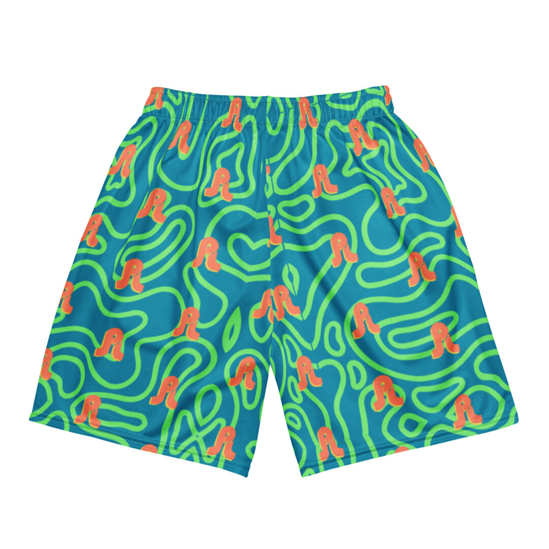 Pretty Lights Trippy Psychedelic Gym Shorts | All Day Comfort Short with Pockets - Image 17