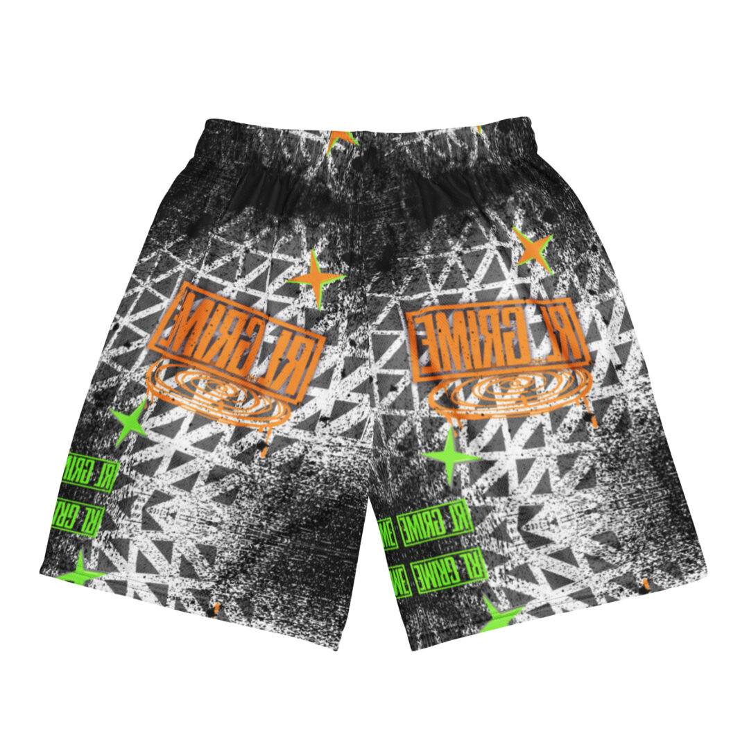 RL GRIME STREETCORE RUGGED ATHLETIC SHORTS | premium quality festival wear shadowed spirits - Image 16