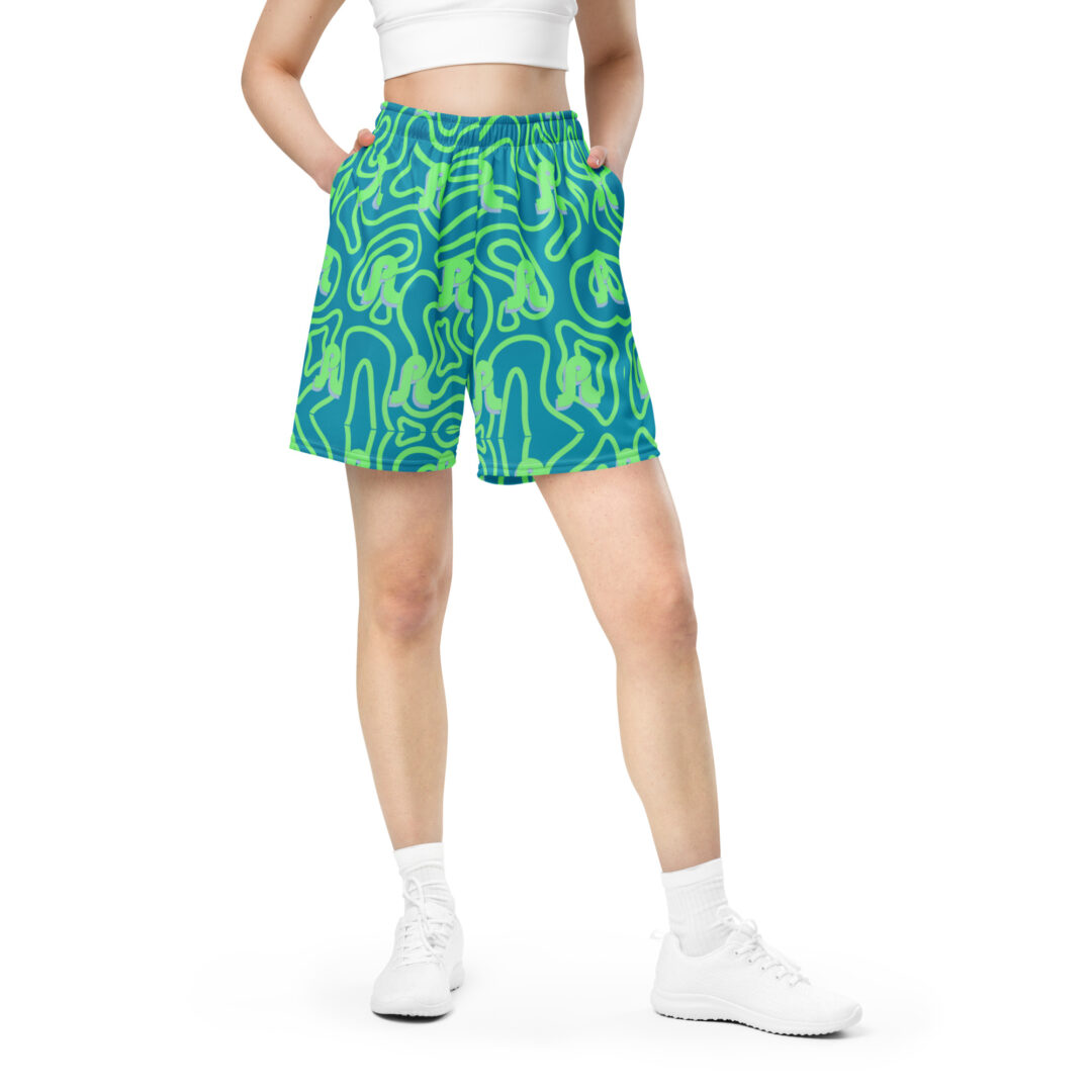 Pretty Lights Custom Made Athletic Shorts | Premium Quality up to 6XL - Image 2