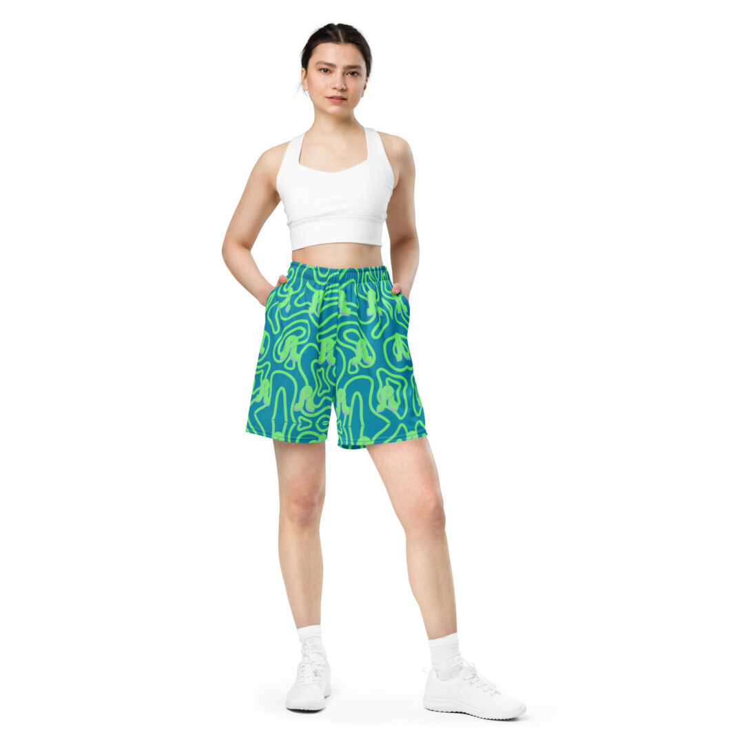 Pretty Lights Custom Made Athletic Shorts | Premium Quality up to 6XL - Image 7