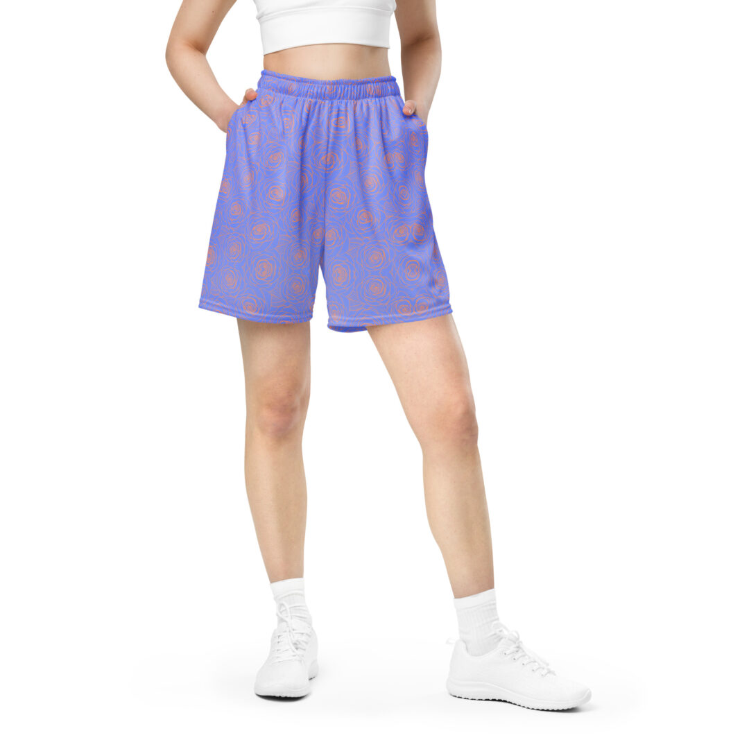 Zeds Dead Frogs Unisex mesh shorts - Image 4