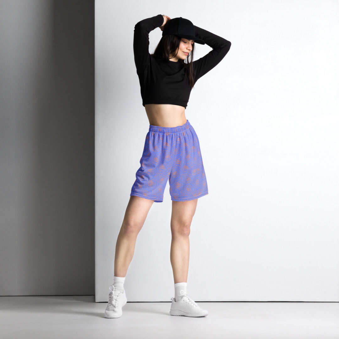 Zeds Dead Frogs Unisex mesh shorts - Image 6
