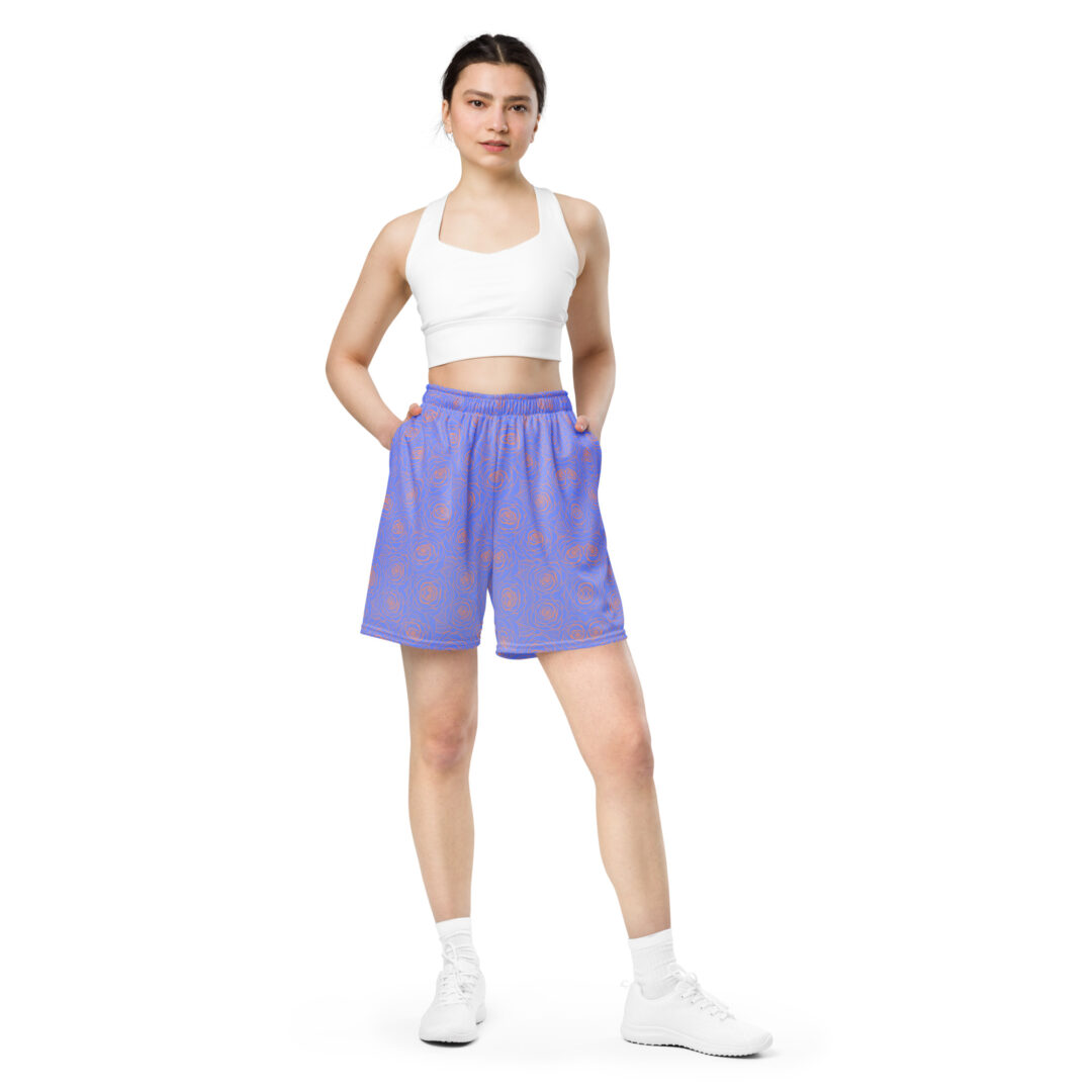 Zeds Dead Frogs Unisex mesh shorts - Image 9