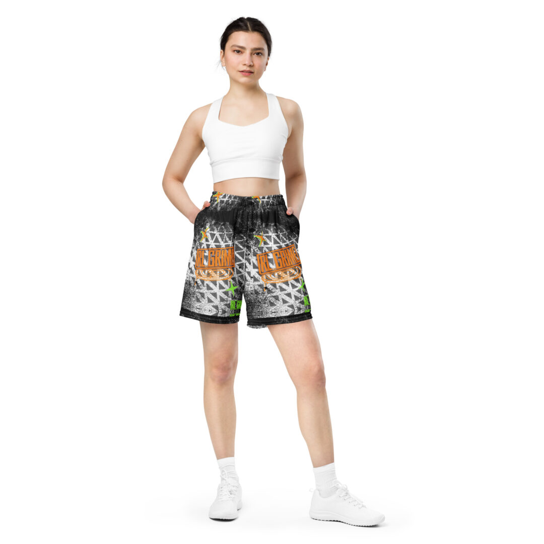 RL GRIME STREETCORE RUGGED ATHLETIC SHORTS | premium quality festival wear shadowed spirits - Image 5