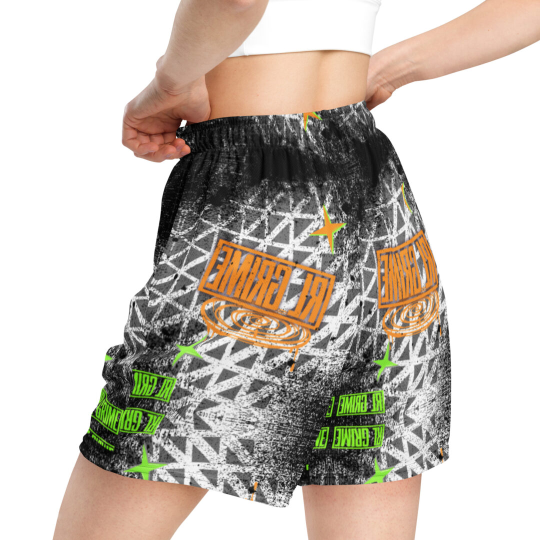 RL GRIME STREETCORE RUGGED ATHLETIC SHORTS | premium quality festival wear shadowed spirits - Image 3