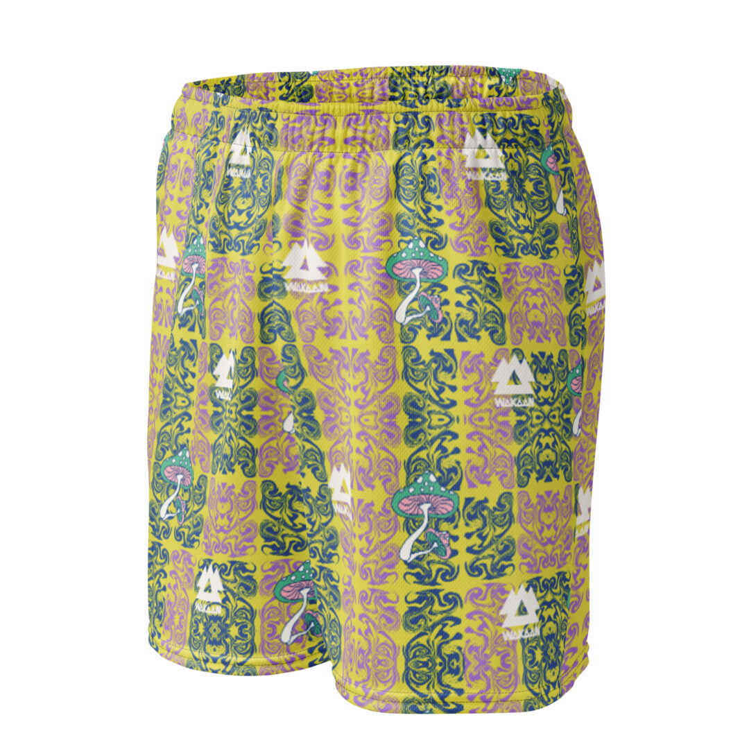 Wakaan Mandala Patch Work Shorts | Premium unisex with pockets up to 6XL - Image 8
