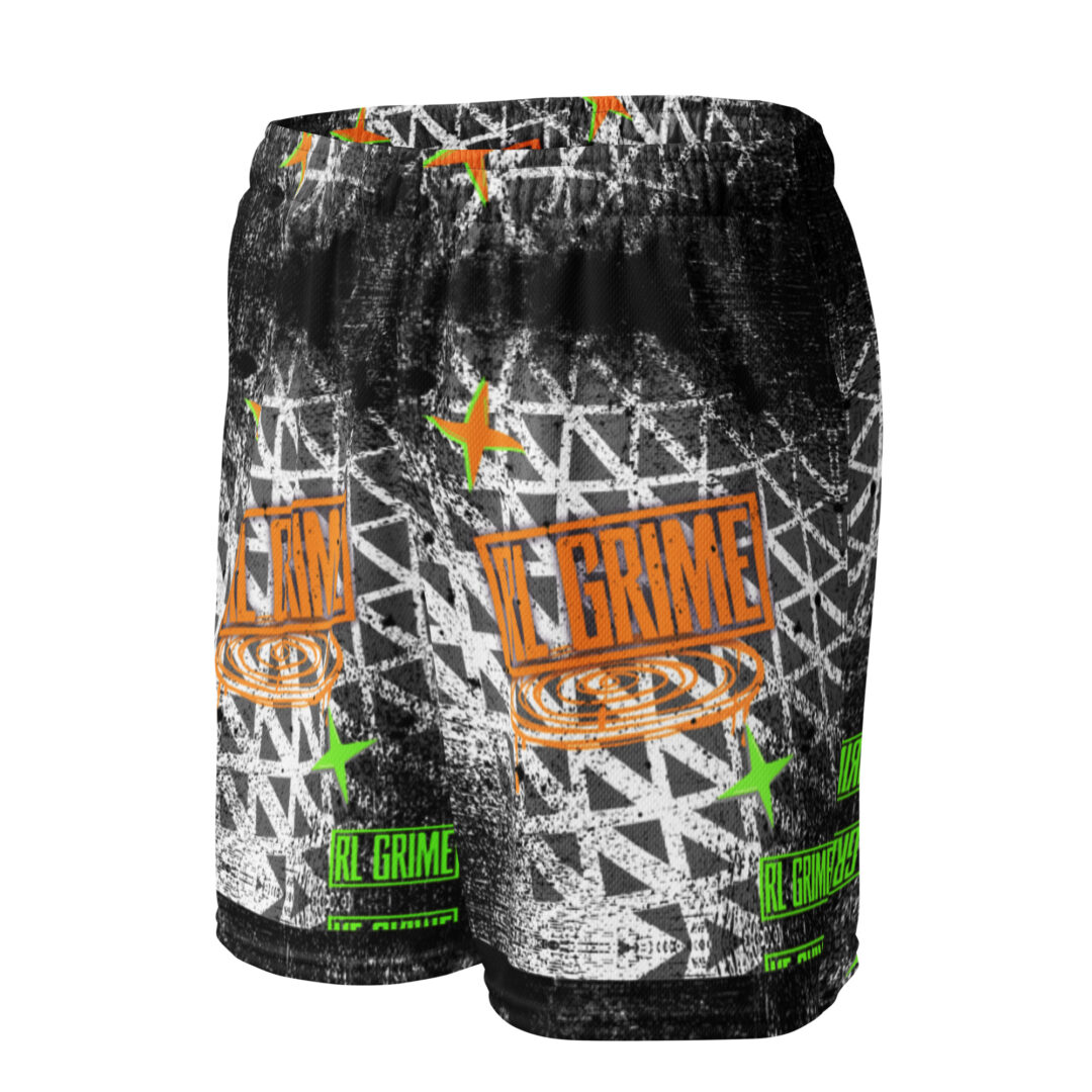 RL GRIME STREETCORE RUGGED ATHLETIC SHORTS | premium quality festival wear shadowed spirits - Image 4