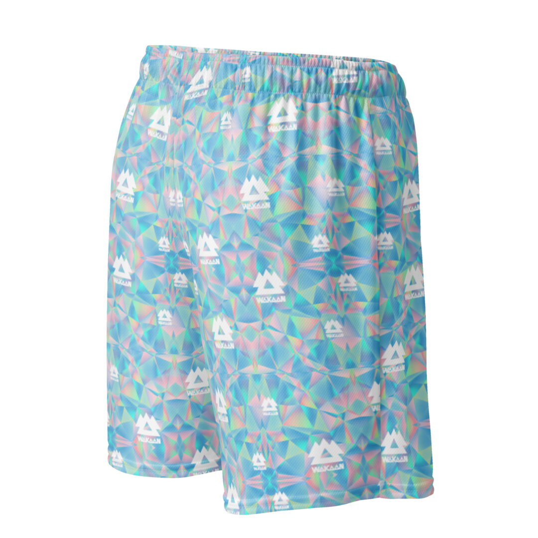 Wakaan Music Festival Irredescent Trippy Athletic Shorts | Premium Quality with Pockets - Image 14