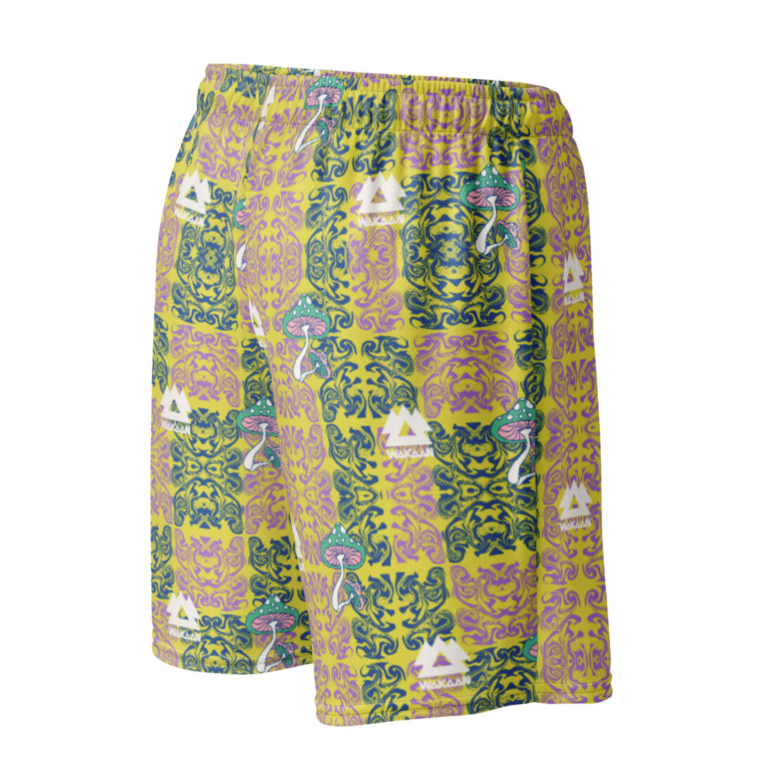 Wakaan Mandala Patch Work Shorts | Premium unisex with pockets up to 6XL - Image 11