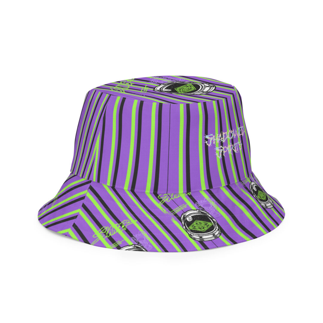 Slander Reversible bucket hat | EDM Rave Space Trippy Accessories - Image 21