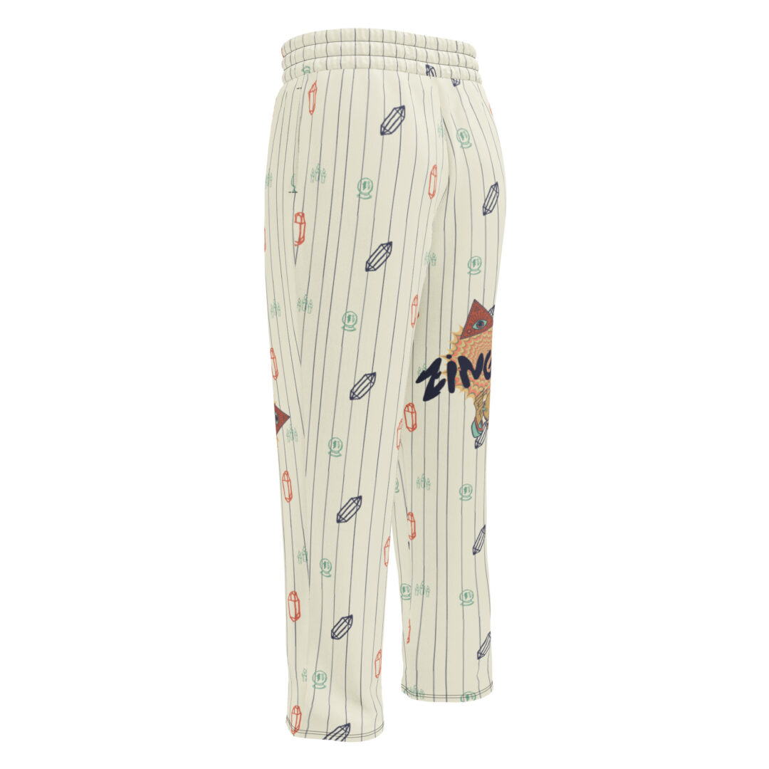 Zingara Bass Crystal EDM Festival Wear Unisex Wide-leg joggers | Matching Couple / Squad Fit - Image 24