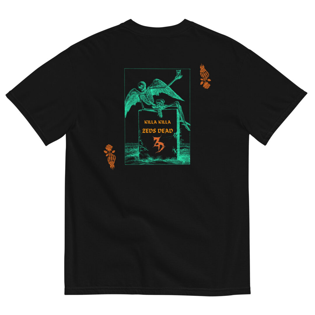 Killa Killa Zeds Dead Classic Comfort Colors Essential T-Shirt Graveyard - Image 2