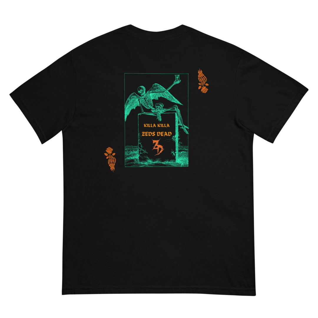 Killa Killa Zeds Dead Classic Comfort Colors Essential T-Shirt Graveyard - Image 4