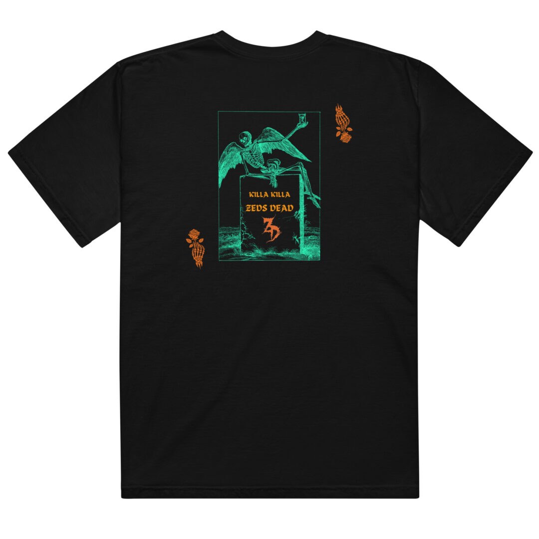 Killa Killa Zeds Dead Classic Comfort Colors Essential T-Shirt Graveyard - Image 20