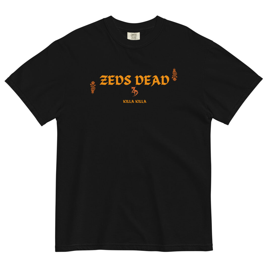 Killa Killa Zeds Dead Classic Comfort Colors Essential T-Shirt Graveyard - Image 3